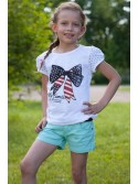 Mint girls\' shorts DZ6015 - Online store - Boutique